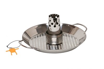 Monolith chicken roaster met groentepan