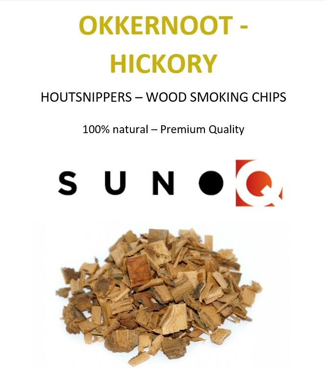 SUNO-Q Chips Hickory - Okkernoot