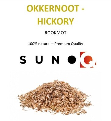 SUNO-Q rookmot Hickory-Okkernoot