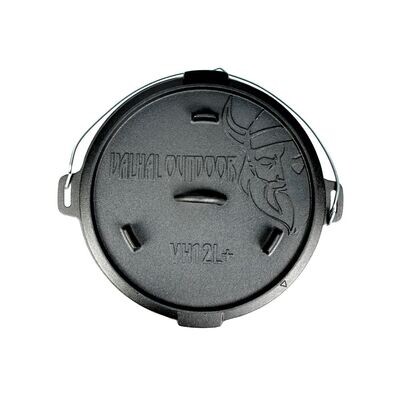 Dutch oven 12 L + met pootjes op de bodem