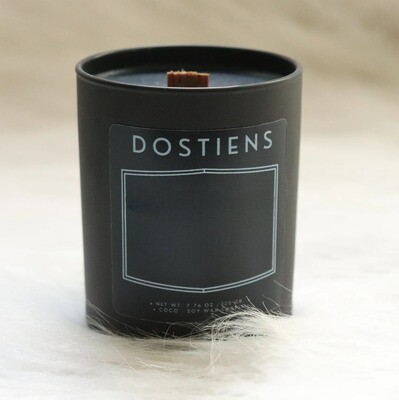Dostiens kaars zwart (Tobacco Oak)