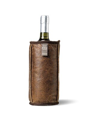 Wijnkoeler Brown Leather