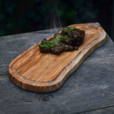 Olijfhouten steakplank  35 t/m 40 cm