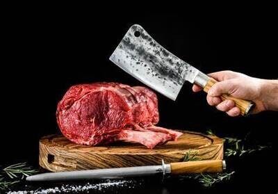 Aziatisch hakmes Forged OLIVE