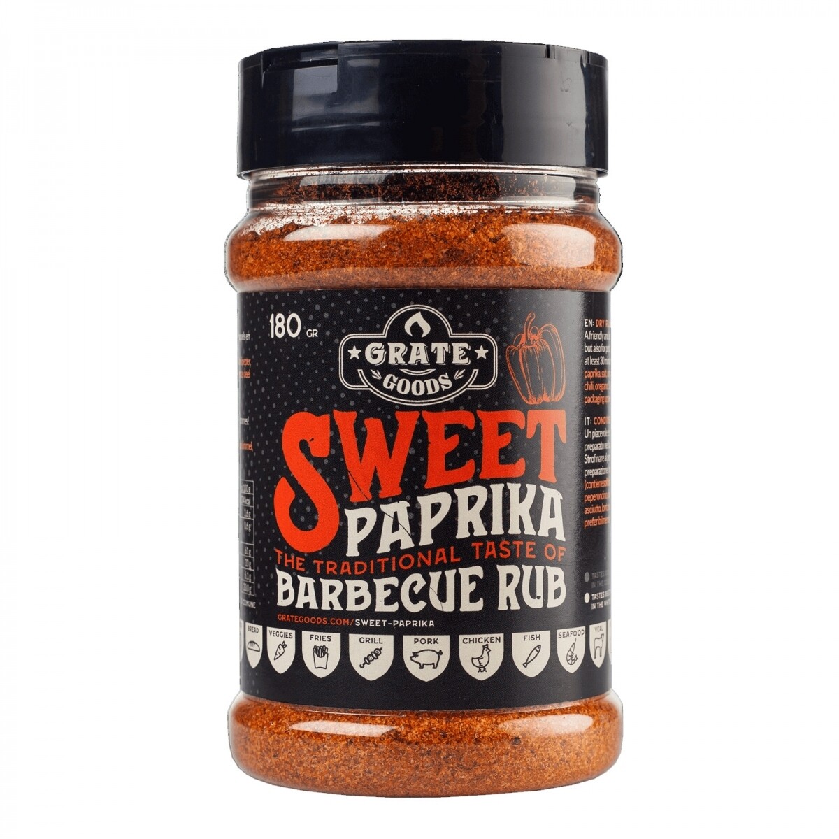 Grate Goods Sweet Paprika BBQ Rub
