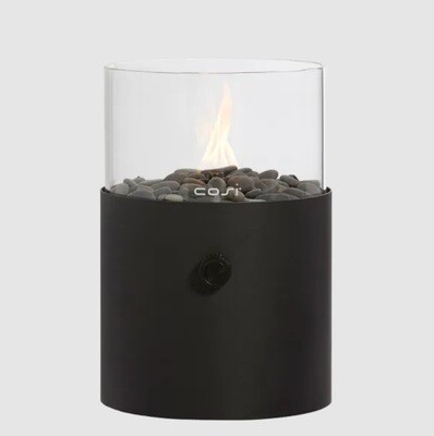 Gaslantaarn XL zwart (zonder draagframe)