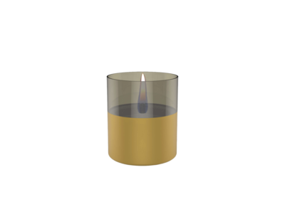 Tafelhaard Lilly getint glas