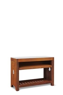 Zijtafel duo cortenstaal