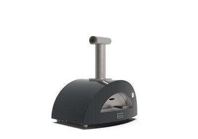 Alfa Forni Moderno 2 pizze Hout (rood of grijs)