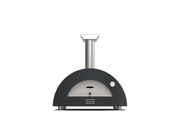 Alfa Forni Moderno 2 pizze Hout (rood of grijs)