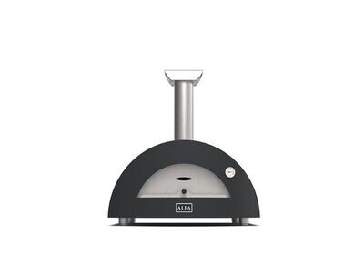 Alfa Forni Moderno 2 pizze Hout (rood of grijs)