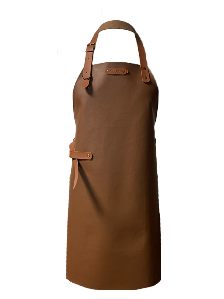 Amsterdam Brown L lederen short (VEGAN)