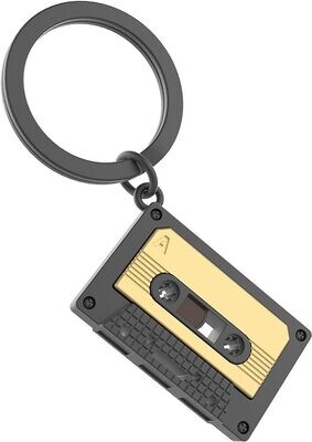 Metalmorphose sleutelhanger Audiocasette