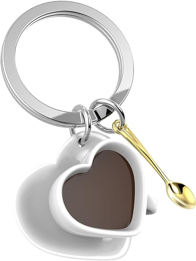 Meta(l)morphose sleutelhanger Koffie