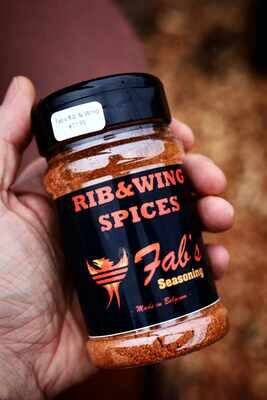 Fab&#39;s rib &amp; wing rub