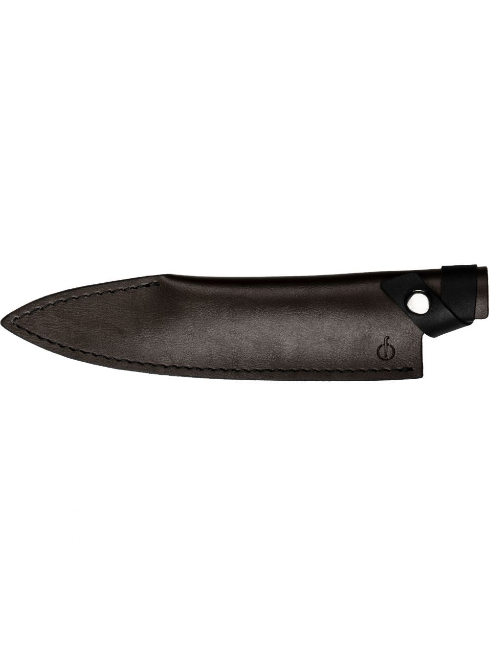 Lederen hoes Forged Koksmes 16cm
