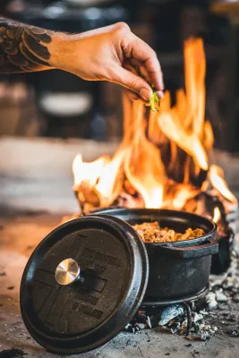 BBQ pan  - The Windmill