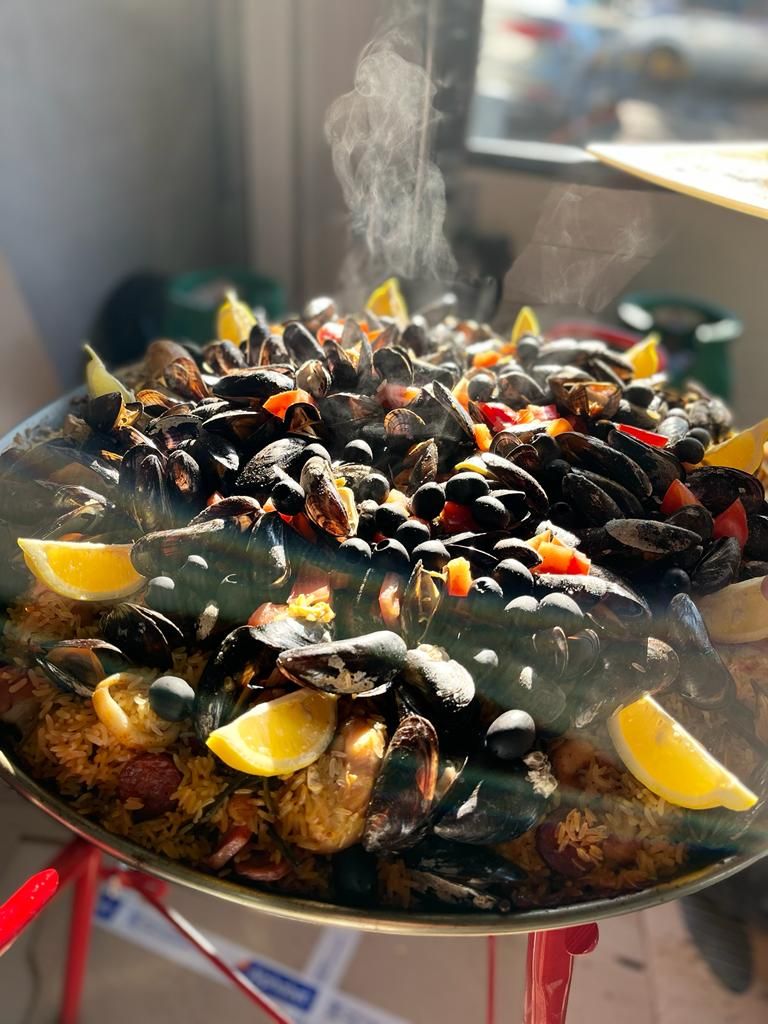 Paëlla op de kamado en plancha - woensdag 30 april (18u)
