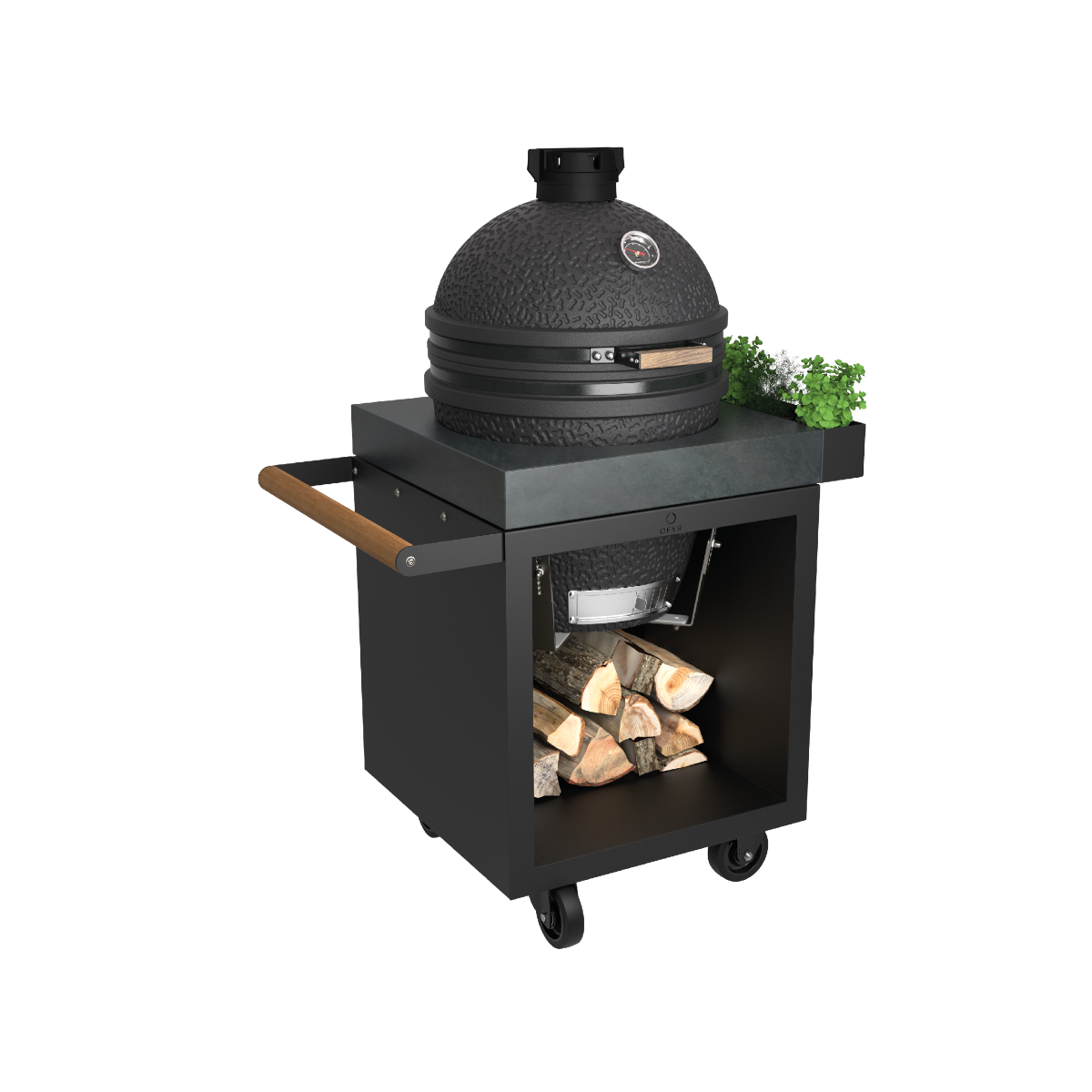 Ofyr Kamadotafel PRO 65 Black + Concrete The Bastard