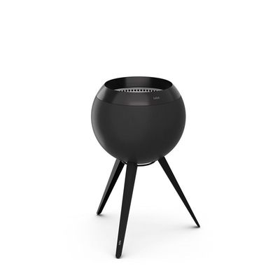 Moon 45 vuurschaal met hoge voet ZWART