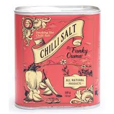 Funky Ouma - chilli zout - tin 280gr