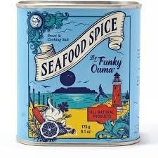 Funky Ouma - Seafood spice zout - tin 175gr