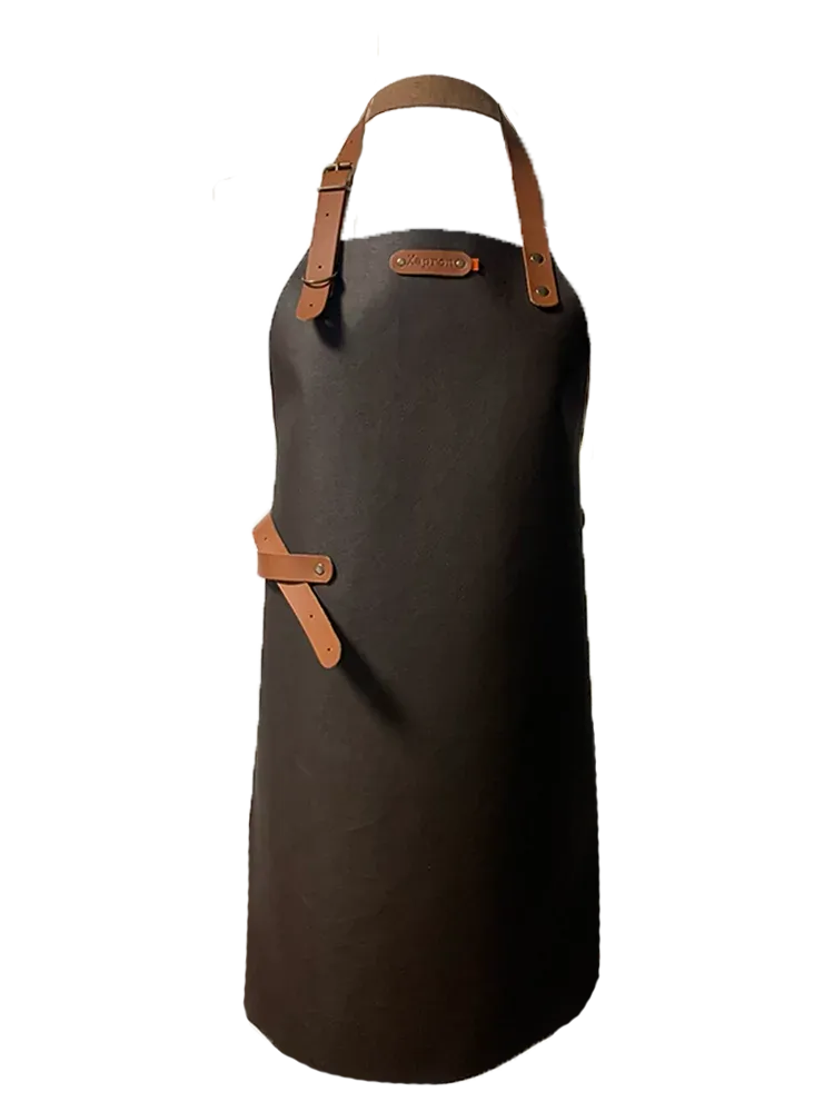 Apple skin Long apron - Vegan