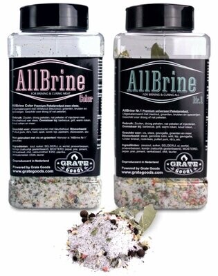 Grate goods allbrine color