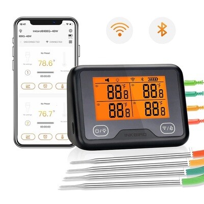 Inkbird IBBQ-4BW (WiFi/Bluetooth Digital thermometer)