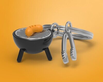 Meta(l)morphose sleutelhanger BBQ