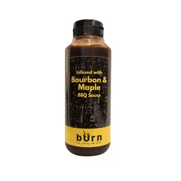 Bourbon & Maple BBQ Saus 500 ml - Burn Bourbon & Maple BBQ Saus 500 ml - Burn