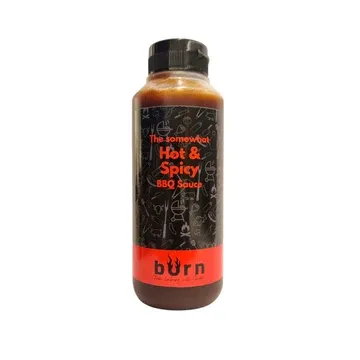 Hot &amp; Spicy BBQ Saus 250 ml - BURN