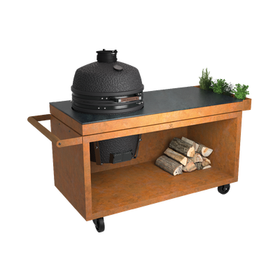 Ofyr Kamadotafel PRO 150 Corten + Ceramic Dark Grey