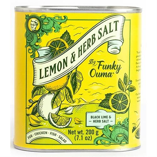 Funky Ouma - Lemon kruiden - tin 280gr