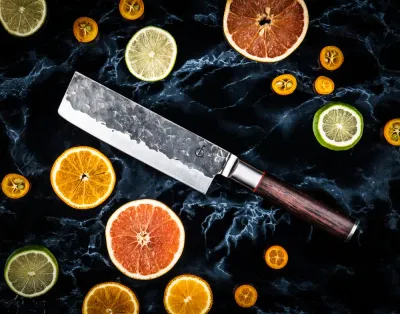 Hakbijl/Groentenmes Forged Sebra