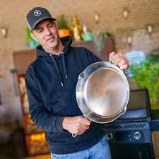 ​PitmasterX 12 inch (30 cm) Mirror Polish Skillet – met steel