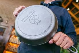 ​PitmasterX 12 inch (30 cm) Mirror Polish Skillet – met steel