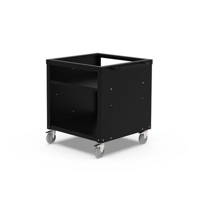 Alfa cooking station 80 zwart met inox tablet