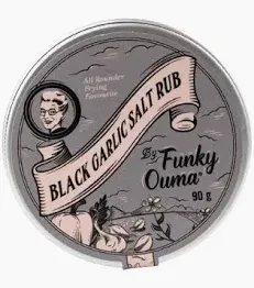 Funky Ouma - Zwarte Look zout - travel tin 90 gr