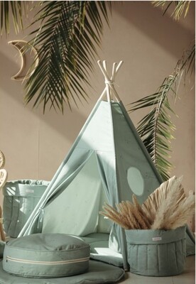 Minty groene tipi set