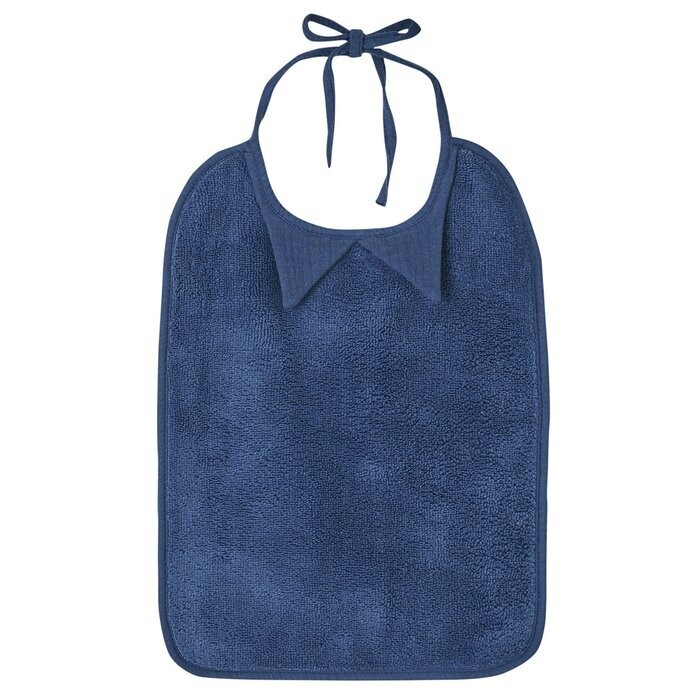 Grote bamboe slab en indigo katoenen gaas