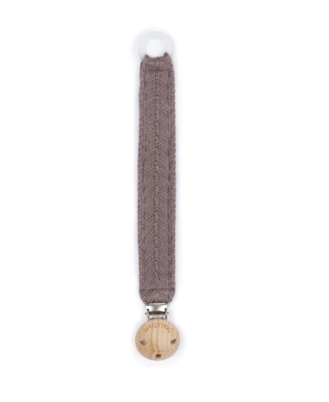 Fopspeenhouder fichbone dark rose