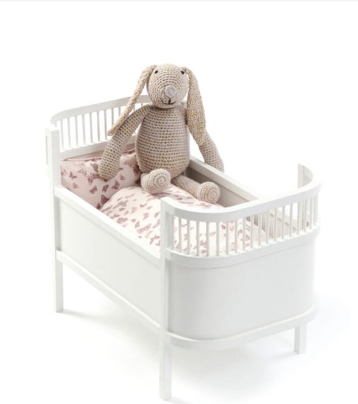 Poppenbed Rosaline wit