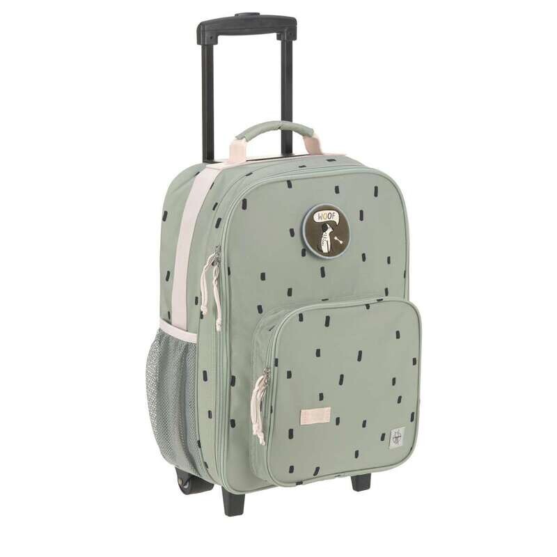 Trolley Happy Prints-Light Olijf groen