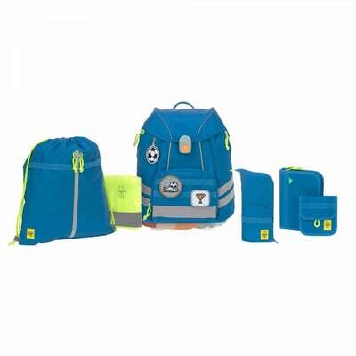 Schooltassen set 7-delig Flexy Unique Blue Schooltassen set 7-delig Flexy Unique Blue
