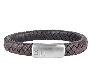 Leather Bracelet Cornal-Black