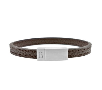 Leather Bracelet Grady-Brown