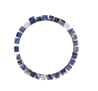 Stones Bracelet Memphis-Matt Navy