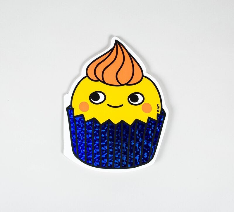 Omy Notebook/Stickers-cupcake