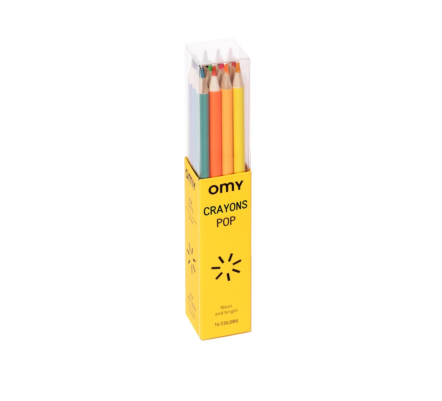 Omy Box of Colorado Pencils Pop-set of 16